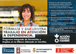 FÓRMATE Y ENCUENTRA TRABAJO EN ATENCIÓN A DEPENDENCIA